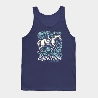 equestrian sports tshirt, print, long sleeve etc Tank Top